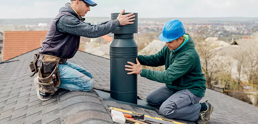 Chimney Flashing Replacement for Storm Damage in Tuckahoe