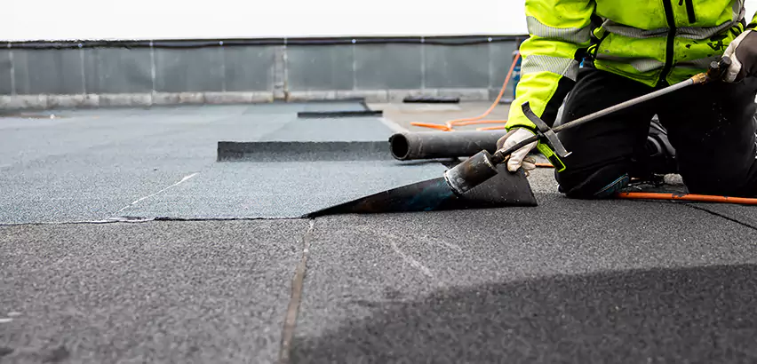Residential Flat Roof Repair in Tuckahoe